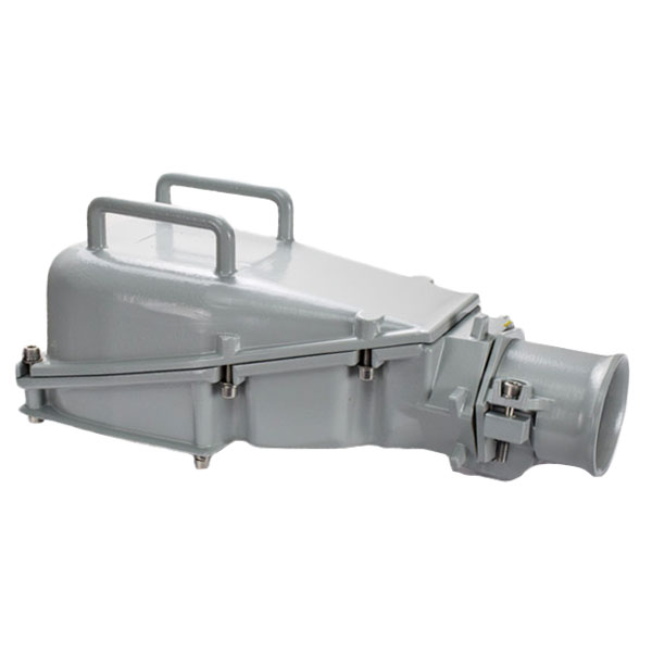 49-4A913-335 - HANDLE ANGLED STANDARD CLAMP w/CABLE RANGE METAL GRAY SIZE C 3.125-3.350 in